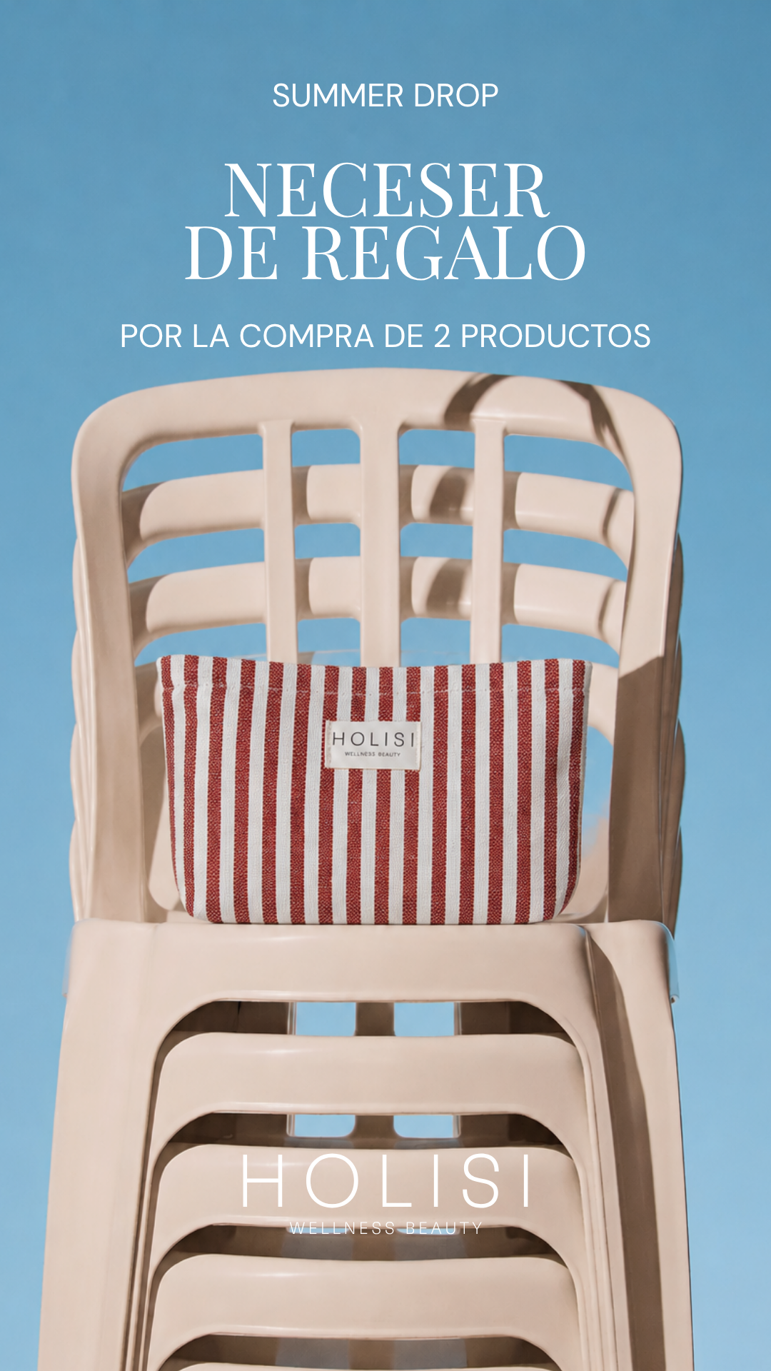 Neceser Verano HOLISI- regalo por la compra de 2 unidades